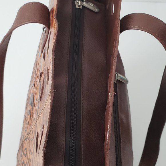 Leather Tote - Picture 6 of 12